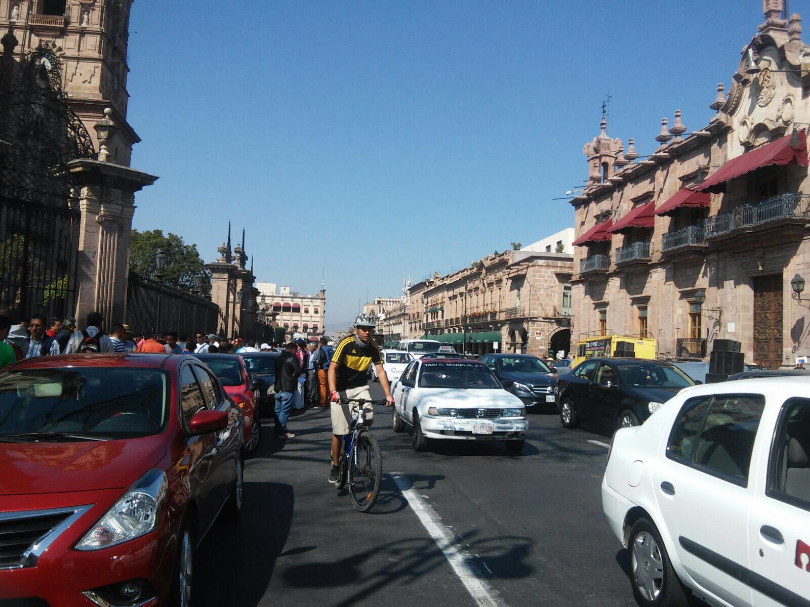 CNTE marcha Centro Morelia