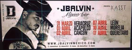 J Balvin Mexico Tour Morelia