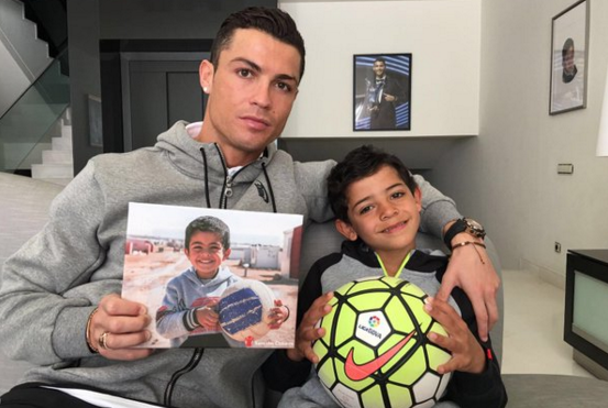 cristiano ronaldo-save the children