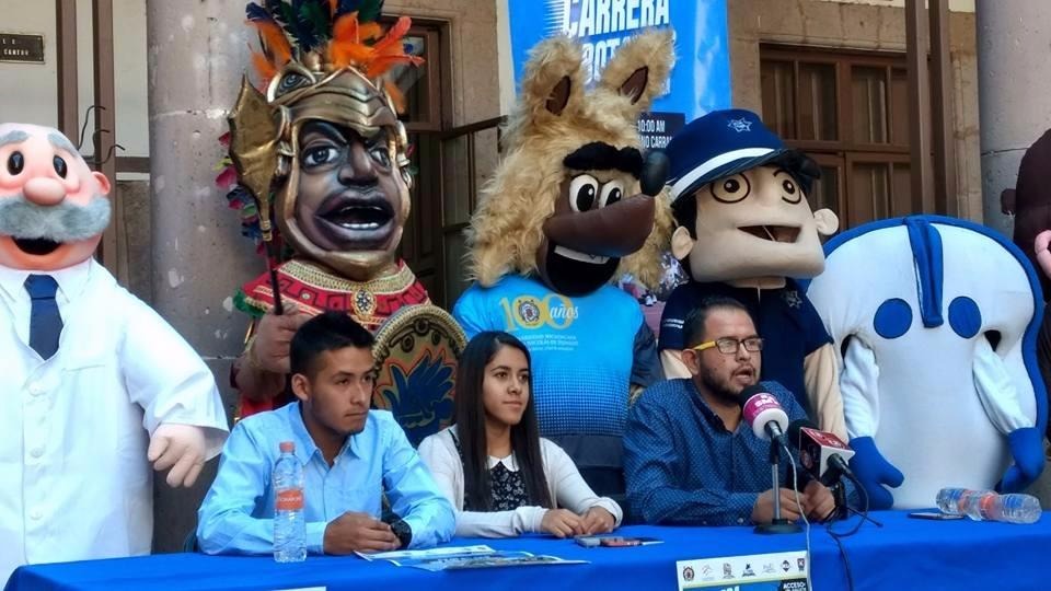 rueda de prensa carrera de botargas