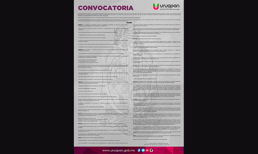 convocatoria-observatorio-ciudadano-Uruapan