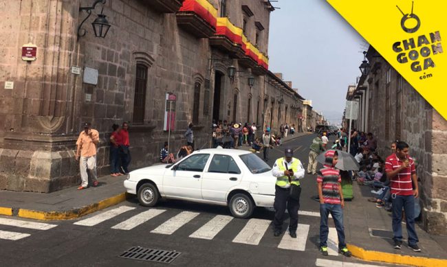 toma-manifestacion-Ayuntamiento-Morelia