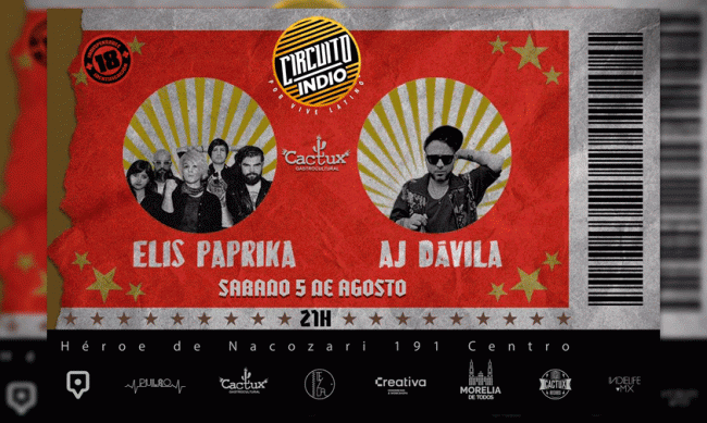 Elis-Paprika-AJ-Davila-Silverio-Circuito-Indio-Morelia