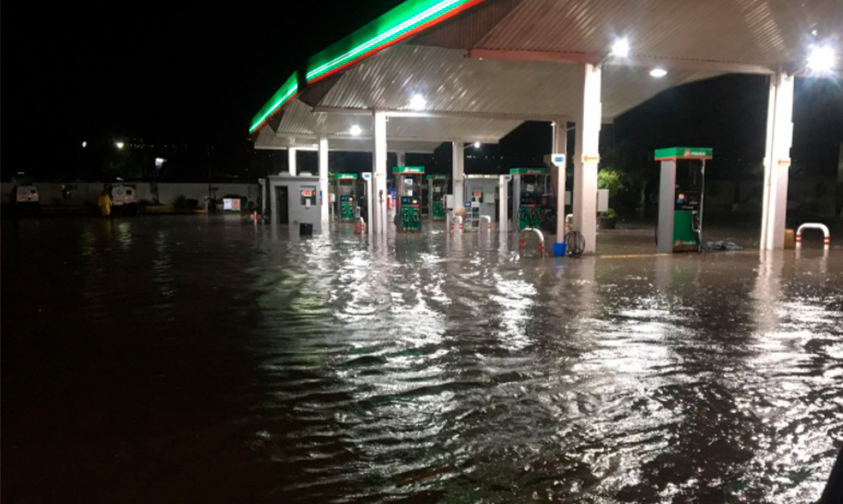 lluvia-inundación-Querétaro