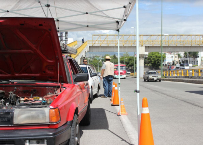 operativos de monitoreo a vehículos ostensiblemente contaminantes