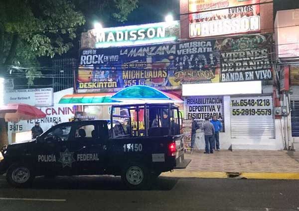 Mujeres trata de personas Bar Madisson Ciudad de México-