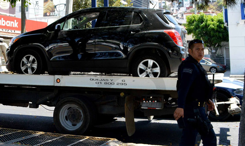 camioneta robada Camelinas