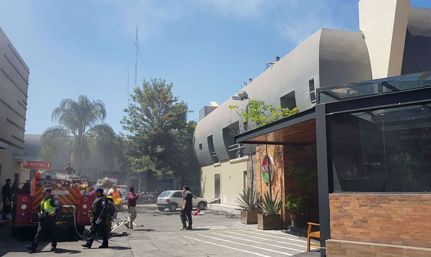 restaurante incendio Zamora