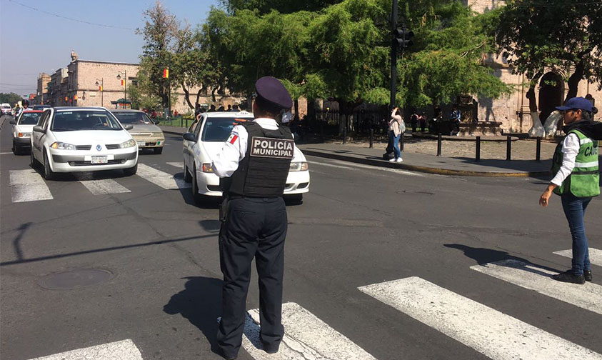 Cnte Morelia policías