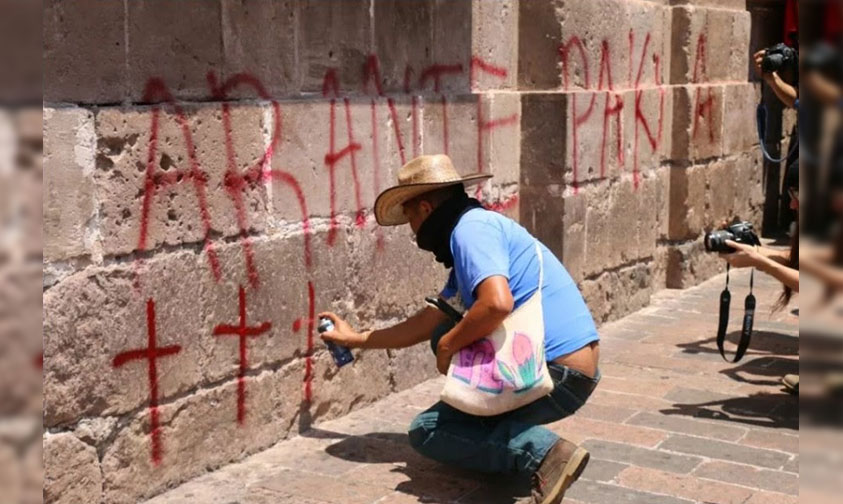 pintas monumentos Morelia