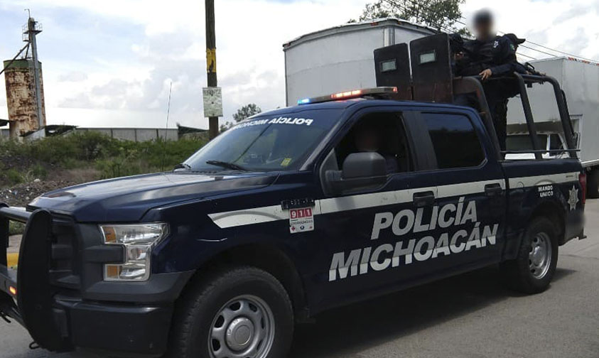 Policía Michoacán operativo Taretan