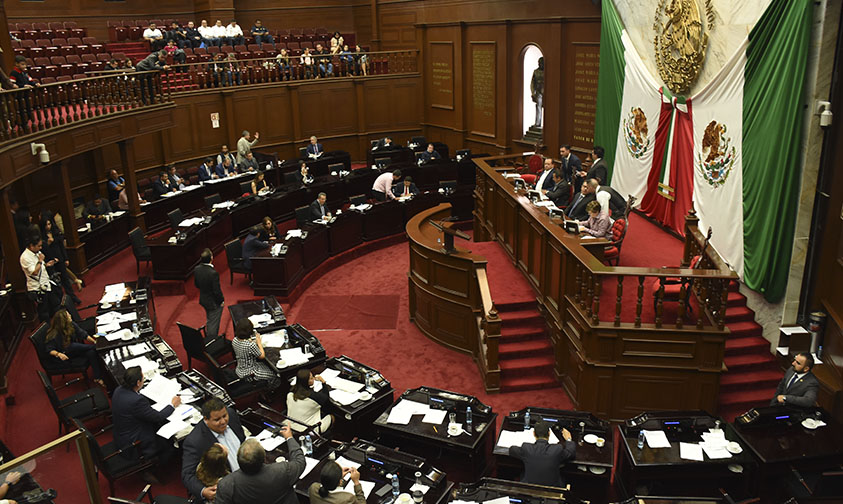 Congreso del Estado pensiones