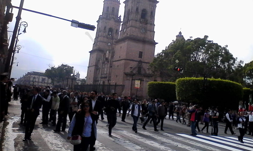 cierra bando patria Morelia