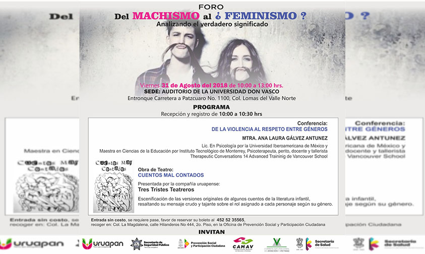 machismo femenismo Uruapan