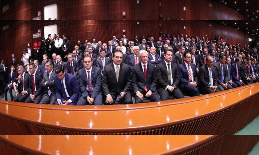 Silvano Aureoles Palacio Legislativo AMLO