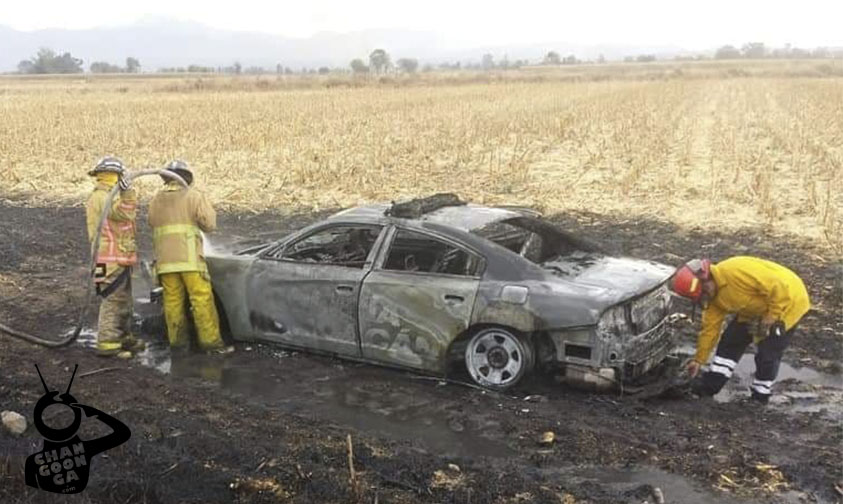 patrulla incendio Zinapécuaro