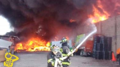 bodega-PET-incendio-Lázaro-Cárdenas-Michoacán