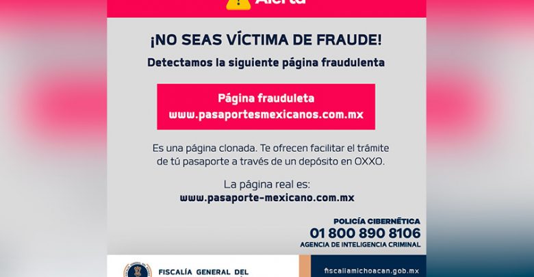 fraude-pasaporte-mexicano-Michoacán