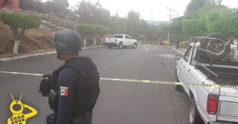 cadáver-baleado-Uruapan-kiosco