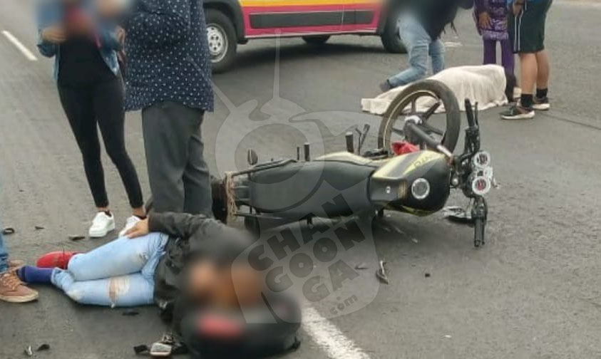 Morelia Mujeres Resultan Heridas Al Accidentarse En Su Moto