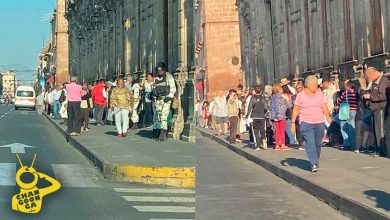 #Morelia Pese A Contingencia, Dejan Esperando A Grupo De Abuelitos En Plena Madero