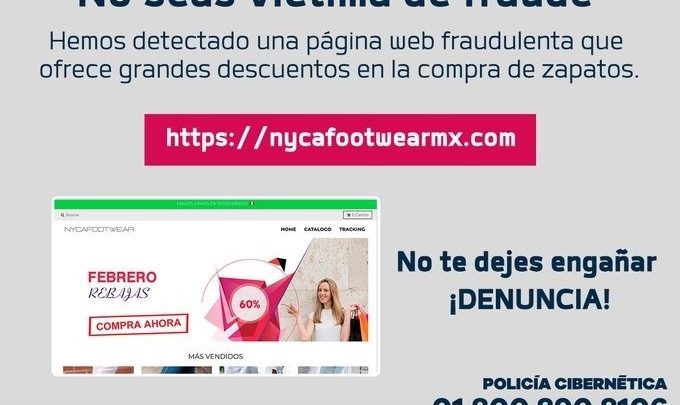 #Michoacán Alertan Por Página Que Ofrece Descuentos De Zapatos; Es FRAUDE