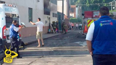 #Morelia Refrigerador Se Pone Cachondo, Hace Corto, E Incendia Edificio Del SNTE