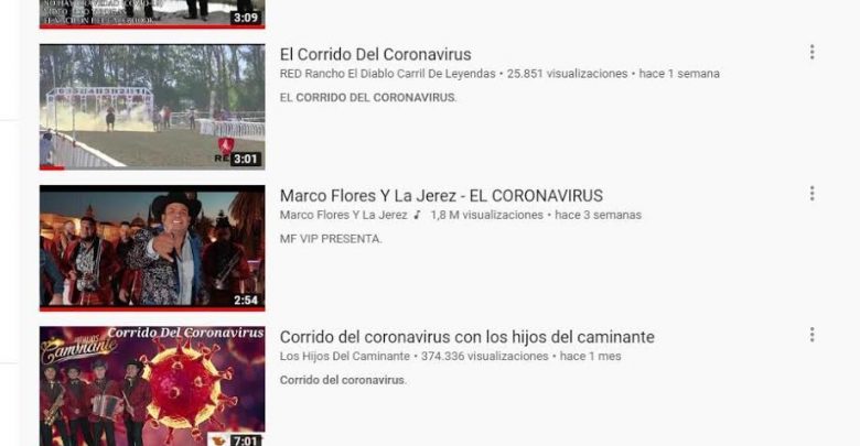 Asimismo se suman canciones en otros géneros como cumbias y parodias