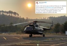 #Michoacán Anuncia Silvano Llegada De Helicóptero Pa’ Frenar Incendio En Zitácuaro