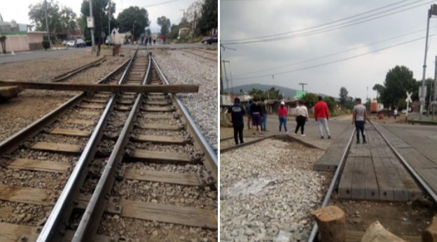 #Michoacán Normalistas Vuelven A Tomar Vías Del Tren; No Respetaron Diálogo, Acusan