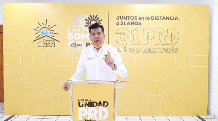 PRD Michoacán Apoya Medidas De Silvano Aureoles Pa’ Regresar A La Normalidad
