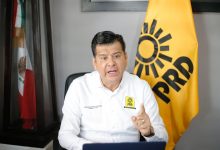 PRD Se Manifiesta Contra La Militarización Del País, Tras Anuncio De AMLO