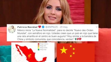 Paty Navidad Asegura Que Mapa De Semáforos En México Es Bandera Socialista De China