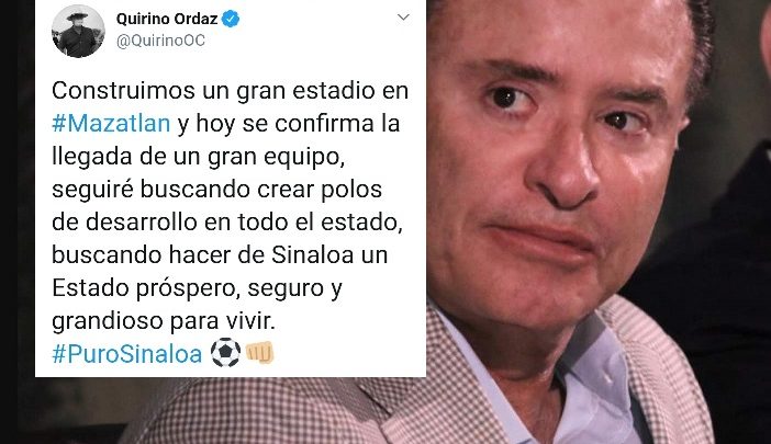 Gober De Sinaloa Ya Presume En Redes Que Tiene Equipo De Fútbol