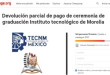 #Morelia Piden Alumnos Del Tec Les Regresen Su Varo Que Pagaron Por Graduación Cancelada