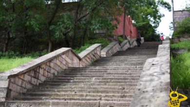 #Morelia Escaleras De Santa María Con Poca Afluencia