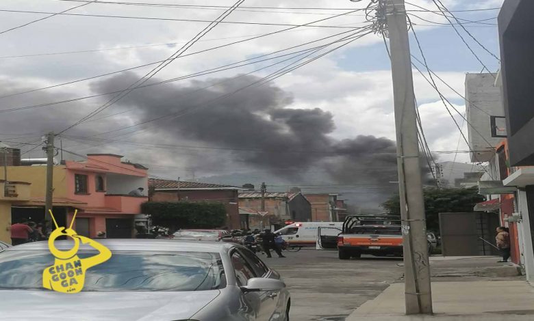 #Morelia Casa Se Incendia En La Lomas De Guayangareo