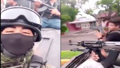 #Video Sicarios De Los Viagras Se Pasean Con Armas Largas En Michoacán