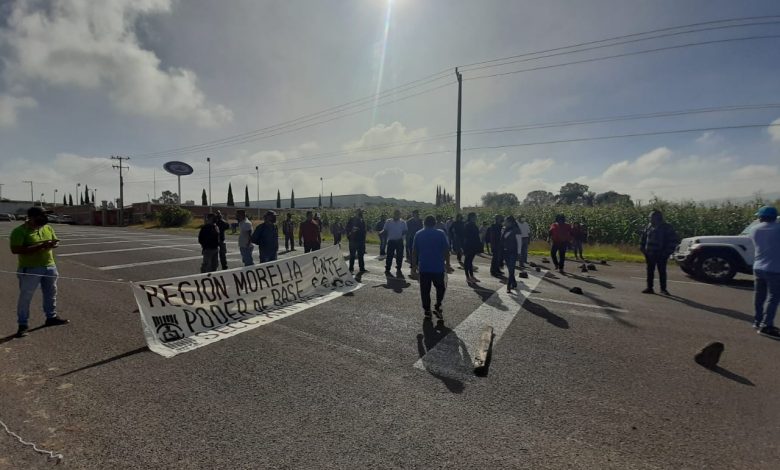 CNTE Toma Carreteras Michoacanas