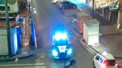 #Video Asaltante Golpea A Peatón, Al Escapar Patrulla Lo Atropella