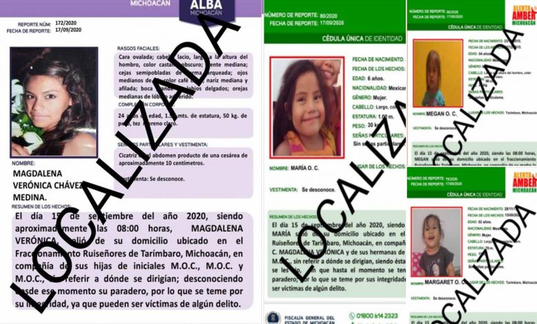 Localizan A Michoacana Que Desapareció Junto A Sus Hijas