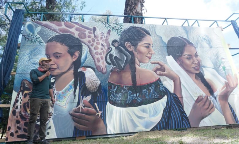 Inauguran Mural Por El 50 Aniversario Del Zoológico De Morelia