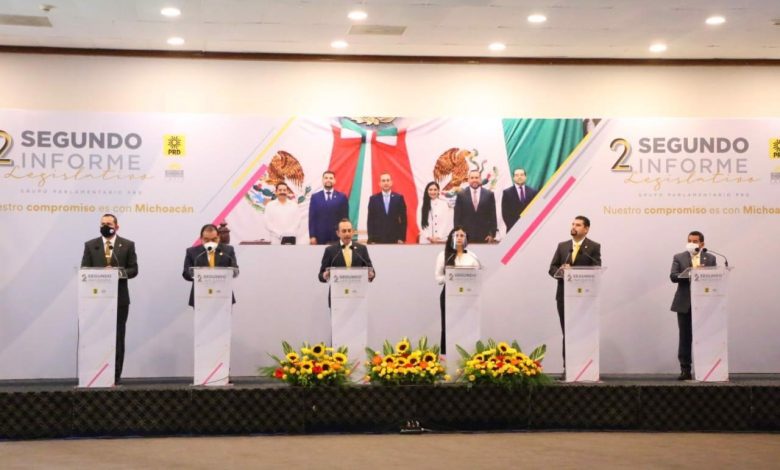 El GPPRD Rinde Su Segundo Informe De Labores Y Refrenda Su Compromiso Con Michoacán