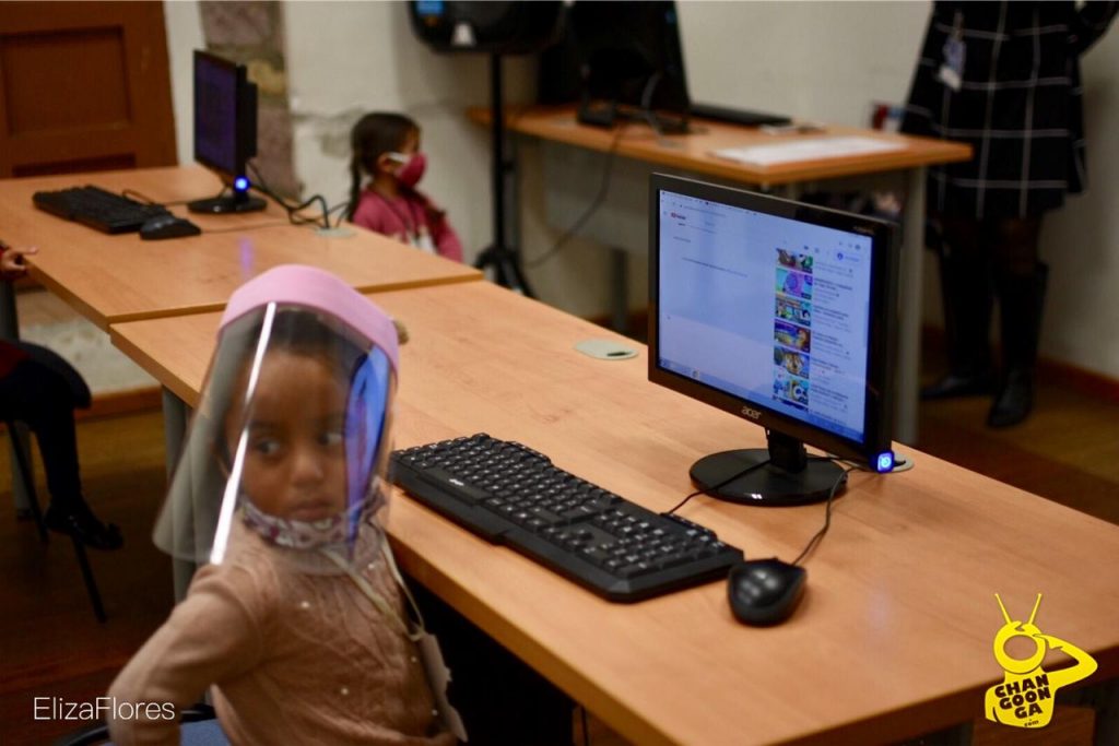 #Morelia Hoy Es El primer Día de clases Para 9 Niños En Un Aula Temporal