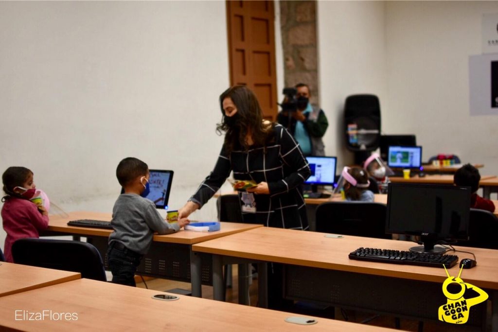 #Morelia Hoy Es El primer Día de clases Para 9 Niños En Un Aula Temporal