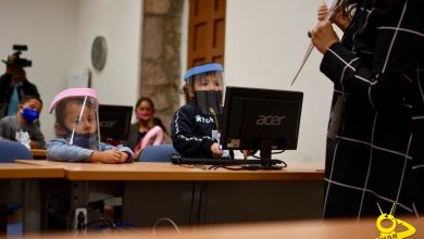 #Morelia Hoy Es El primer Día de clases Para 9 Niños En Un Aula Temporal