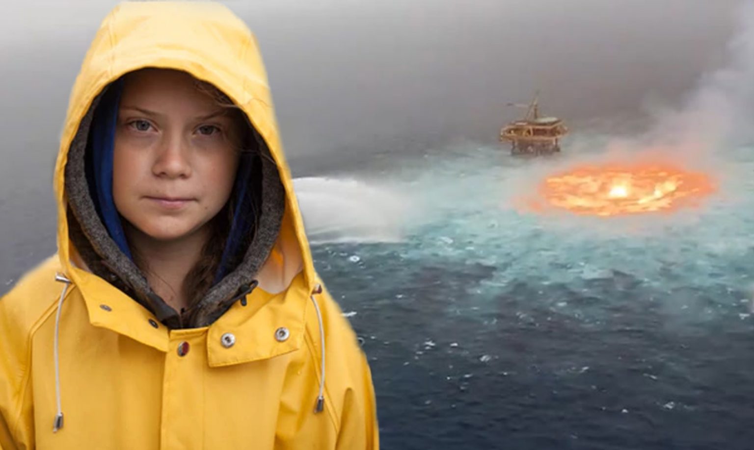 Greta Thunberg Critica Incendio De Pemex En Golfo De México