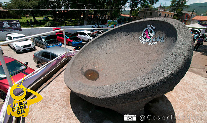 molcajete metate mas grandes del mundo San Nicolás de los Ranchos puebla  Primera Feria del Maíz 2018 - El Sol de México