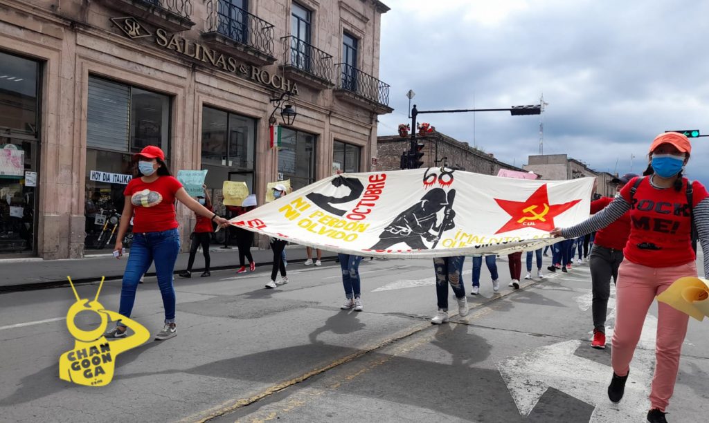 Morelia Estudiantes Pacíficos Marchan Para No Olvidar Que «2 De Octubre No  Se Olvida» –  – Noticias de última hora, con un toque acidito