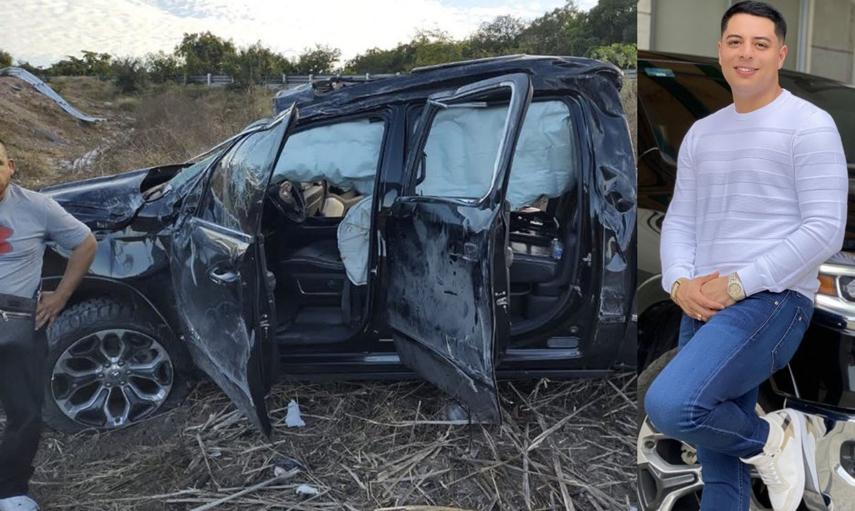 Eduin Caz Vocalista De Grupo Firme Sufre Aparatoso Accidente Noticias De 4101